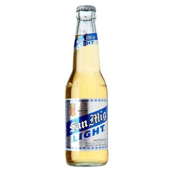 San Miguel Light Bottle