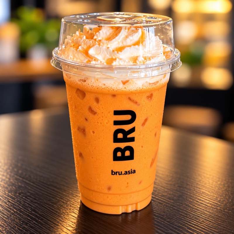 Thai Tea Milkshake Thai Tea Milkshake