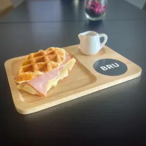 Ham & Cheese Croiffle